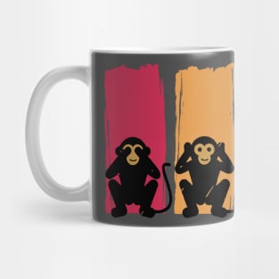 REGGAE -Three wise monkeys Mug